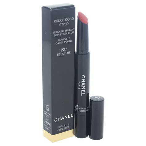 esquisse chanel|Chanel Esquisse (227) Rouge Coco Stylo Review & Swatches.